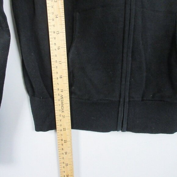 Lacoste Sport Zip Hoodie Devanlay Men Black Lightweight Zip-Up Hooded Jacket 362 - Picture 12 of 13